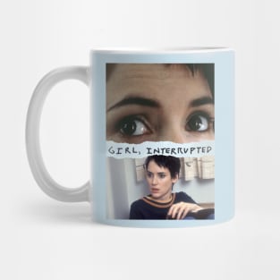 "Girl, Interrupted At Her Writing" Mug